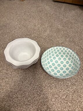 Crate&Barrel and West Elm Dinner Bowls